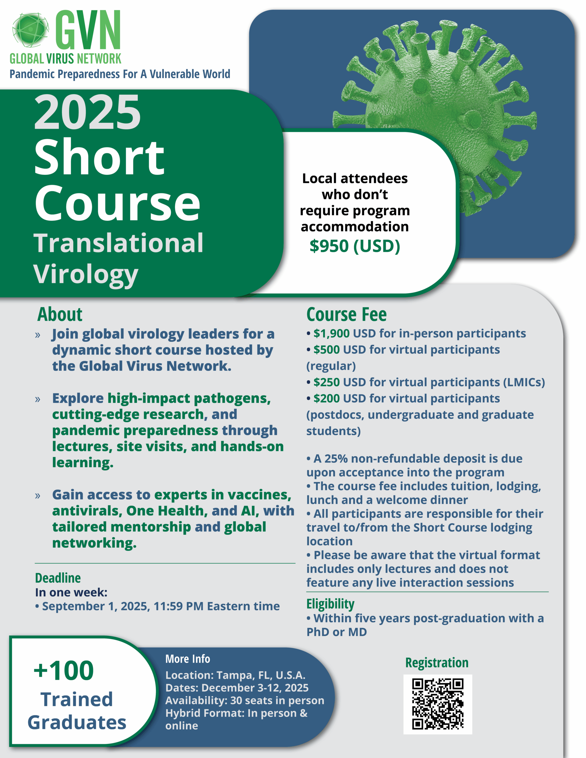 Short Course Flyer Updated 1 week